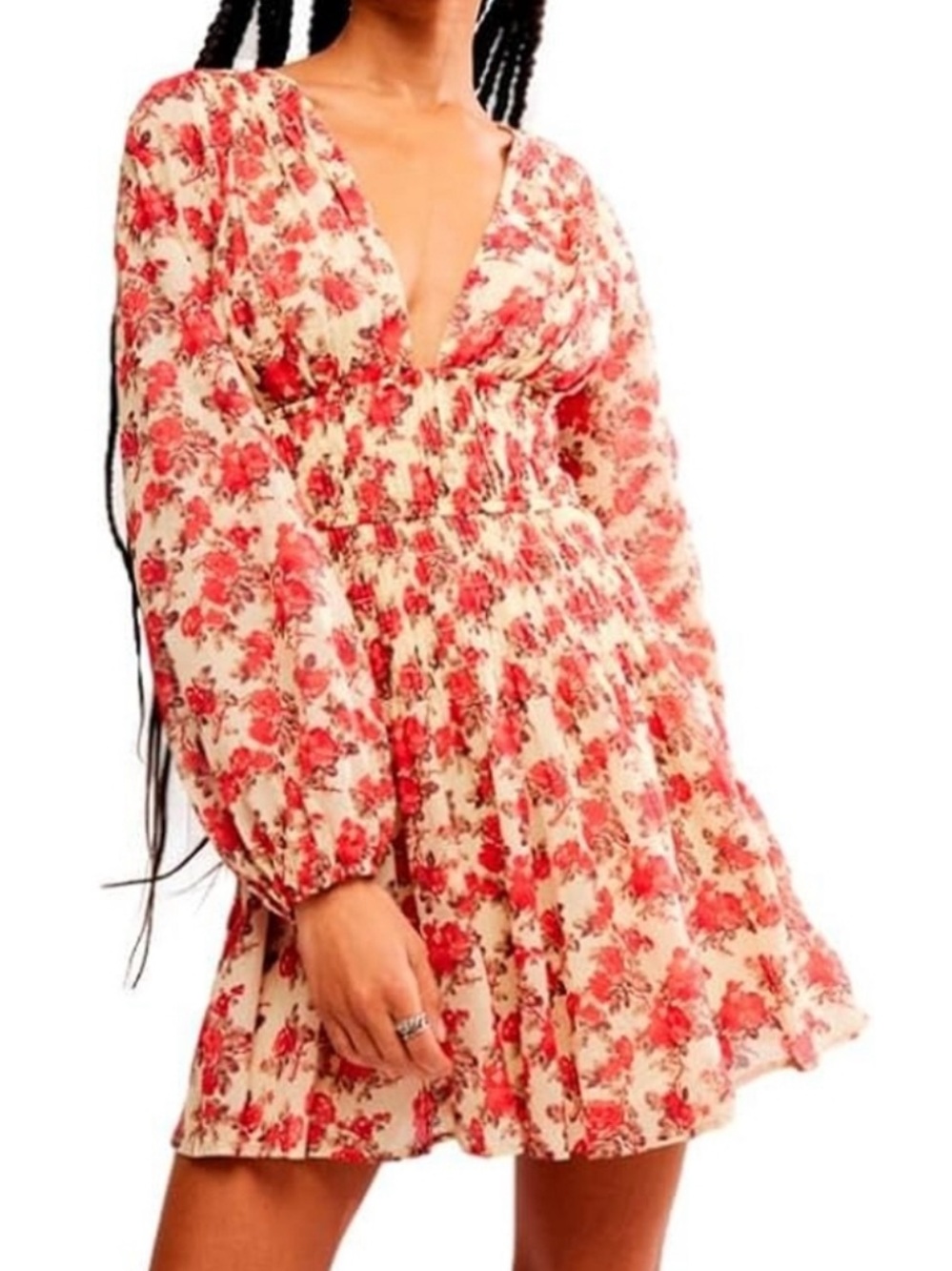 Free People Keep You Mine Mini Dress Sz M